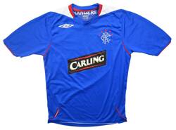 2006-07 GLASGOW RANGERS SHIRT L. BOYS 