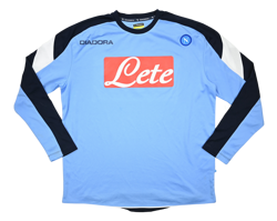 2006-07 SSC NAPOLI LONGSLEEVE SHIRT M