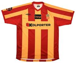 2007-08 KORONA KIELCE *KACZMAREK* SHIRT L