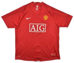 2007-09 MANCHESTER UNITED *ANDERSON* SHIRT BOYS. XL