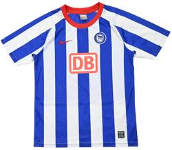 2008-09 HERTHA BSC BERLIN SHIRT L. BOYS