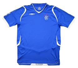 2008-09 RANGERS F.C SHIRT XL. BOYS