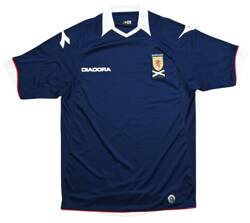 2008-09 SCOTLAND SHIRT S