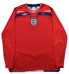 2008-10 ENGLAND LONGSLEEVE SHIRT XL