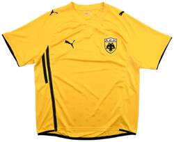 2009-10 AEK ATHENS SHIRT XL