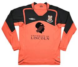 2009-10 LINCOLN CITY GOALKEEPER LONGSLEEVE M. BOYS