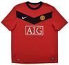 2009-10 MANCHESTER UNITED SHIRT L. BOYS