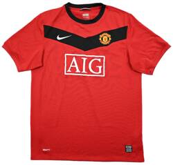 2009-10 MANCHESTER UNITED SHIRT XL. BOYS