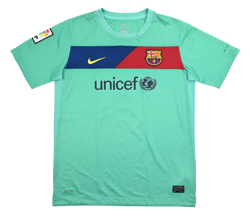 2010-12 FC BARCELONA *MESSI* SHIRT XL. BOYS