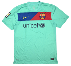 2010-12 FC BARCELONA SHIRT M