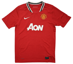 2011-12 MANCHESTER UNITED *GIGGS* SHIRT L. BOYS