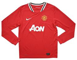 2011-12 MANCHESTER UNITED LONGSLEEVE L. BOYS