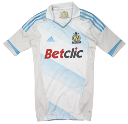 2011-12 OLYMPIQUE MARSEILLE *WADDLE* PLAYER ISSUE SHIRT M