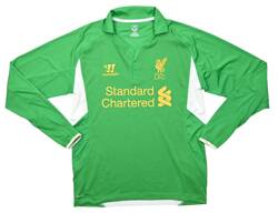 2012-13 LIVERPOOL SHIRT LONGSLEEVE S