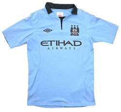 2012-13 MANCHESTER CITY *LESCOTT* SHIRT M. BOYS