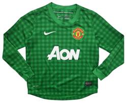 2012-13 MANCHESTER UNITED LONGSLEEVE XS. BOYS