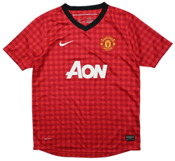 2012-13 MANCHESTER UNITED SHIRT L. BOYS