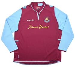 2012-13 WEST HAM UNITED LONGSLEEVE XL. BOYS / S