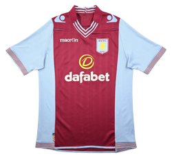 2013-14 ASTON VILLA SHIRT M