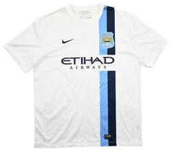 2013-14 MANCHESTER CITY *KOLAROV* SHIRT XL