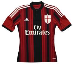 2014-15 AC MILAN SHIRT XS