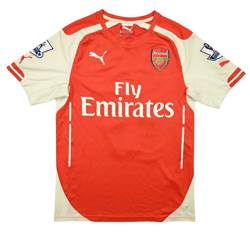 2014-15 ARSENAL LONDON *ALEXIS* SHIRT XS