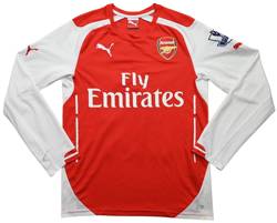 2014-15 ARSENAL LONDON *EMMANUEL* SHIRT XS