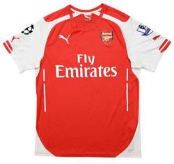 2014-15 ARSENAL LONDON SHIRT M