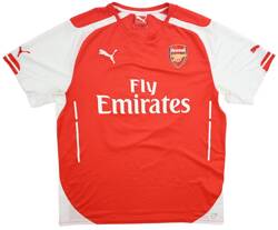 2014-15 ARSENAL LONDON *WALCOTT* SHIRT L