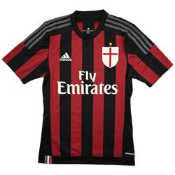 2015-16 AC MILAN SHIRT XS