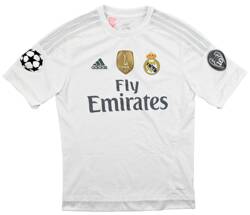 2015-16 REAL MADRID SHIRT XL. BOYS