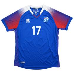 2018-19 ICELAND *GUNNARSSON* SHIRT L