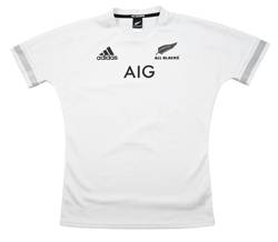 ALL BLACKS NEW ZEALAND RUGBY SHIRT L