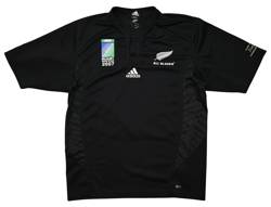 ALL BLACKS NEW ZEALAND RUGBY SHIRT L