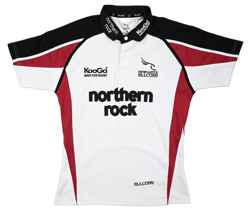 NEWCASTLE FALCONS RUGBY SHIRT S