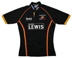 NEWPORT GWENT DRAGONS RUGBY SHIRT L