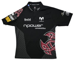 OSPREYS RUGBY SHIRT L