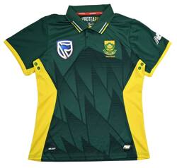 SOUTH AFRICA CRICKET SHIRT WOMENS M