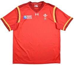 WALES RUGBY WORLD CUP 2015 SHIRT XL