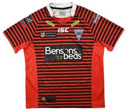 WARRINGTON WOLVES RUGBY SHIRT L 