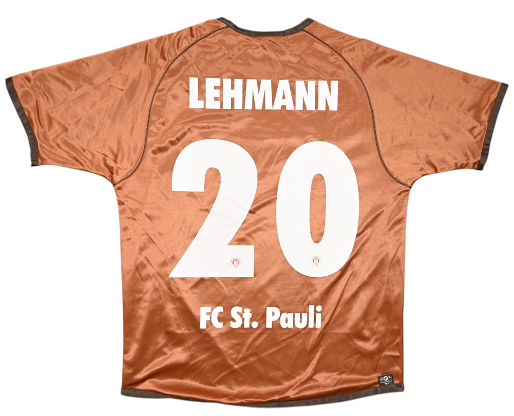 2010-11 FC ST. PAULI *LEHMANN* SHIRT L
