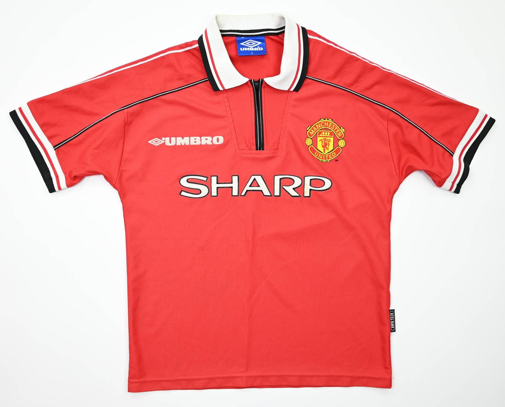 1998-00 MANCHESTER UNITED SHIRT L. BOYS