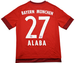 2015-16 BAYERN MUNCHEN *ALABA* KOSZULKA L. BOYS