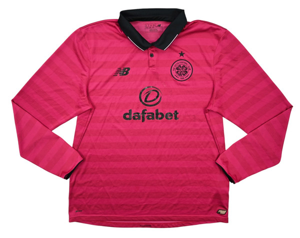 2016-18 CELTIC GLASGOW LONGSLEEVE SHIRT XL