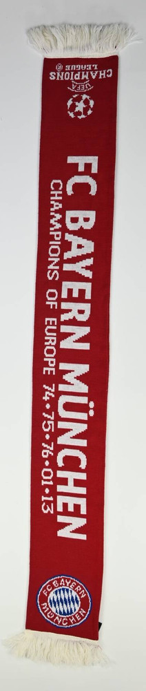FC. BAYERN MUNCHEN CHAMPIONS OF EUROPE 74-75-76-01-13 SZALIK