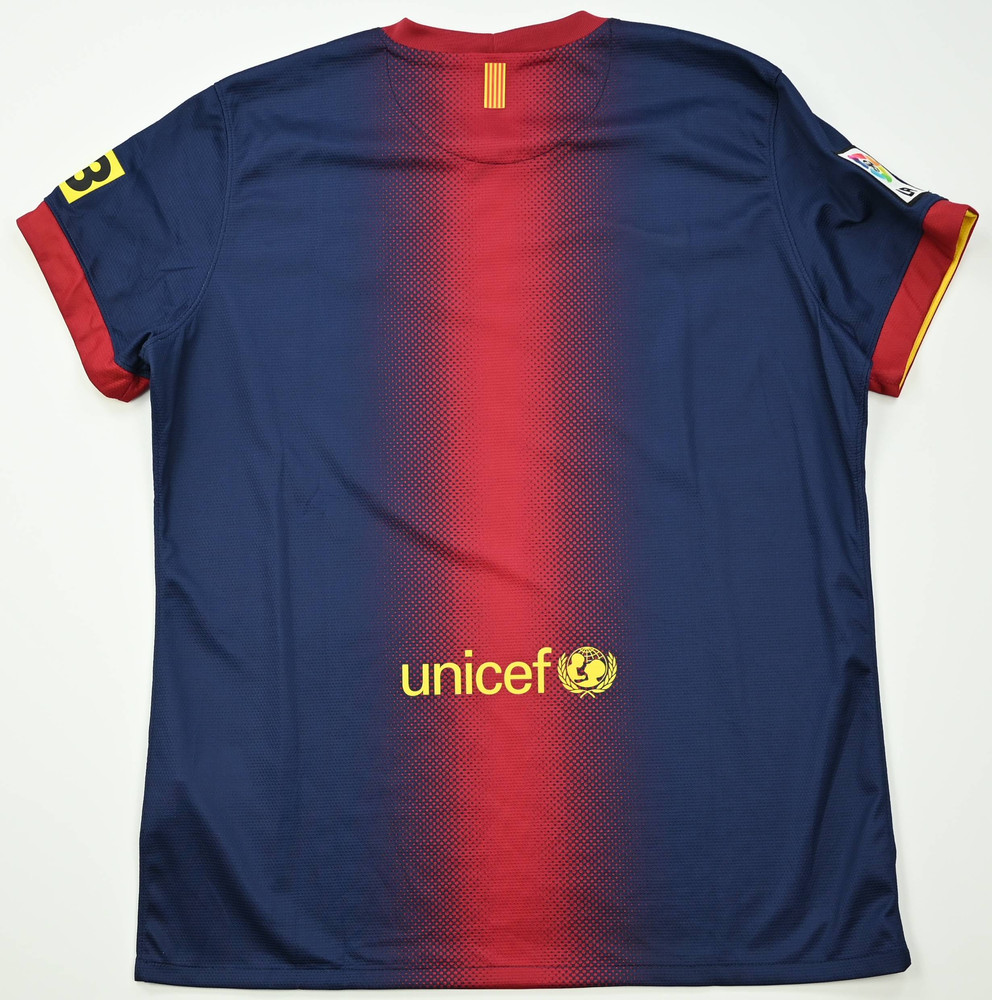 2012-13 FC BARCELONA SHIRT WOMENS XL