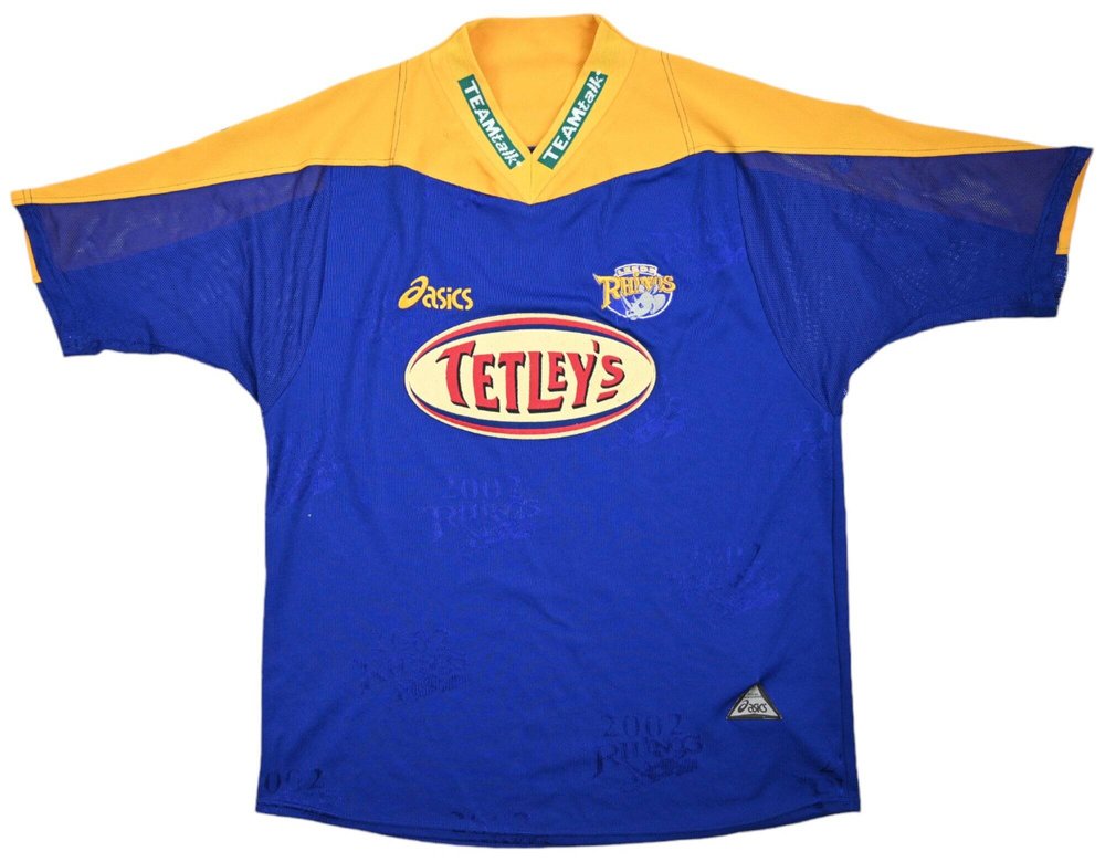 LEEDS RHINOS RUGBY SHIRT L