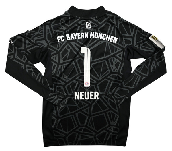 2022-23 BAYERN MUNCHEN *NEUER* GK LONGSLEEVE KOSZULKA M. BOYS
