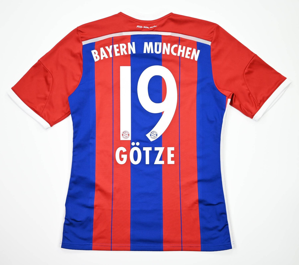 2014-15 BAYERN MUNCHEN *GOTZE* SHIRT M