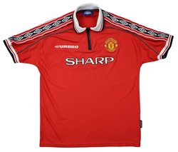 1998-00 MANCHESTER UNITED SHIRT XL